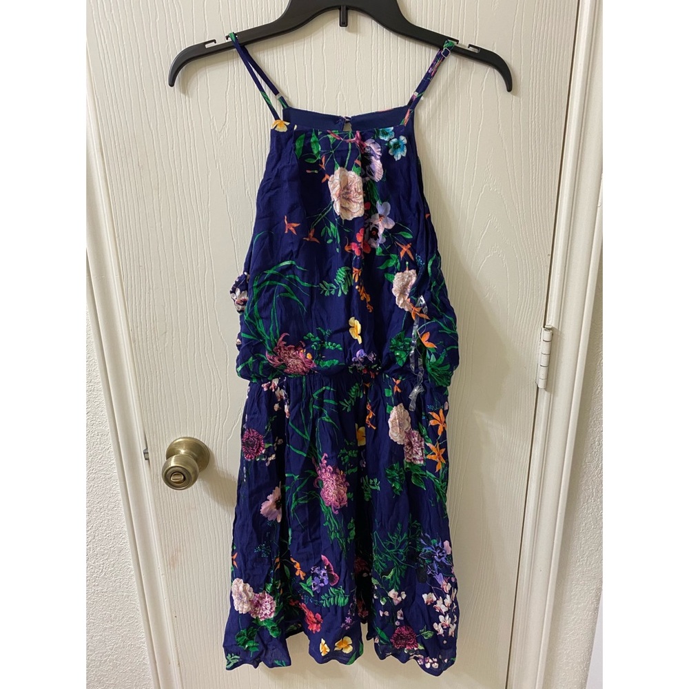 Stretchy floral dress